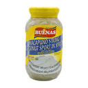 Buenas Macapuno String Coconut Sport in Syrup 菲律宾椰果条 340g | Tuk Tuk Mart