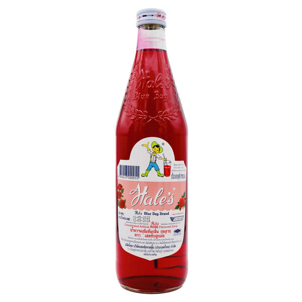 *Hale's Blue Boy Concentrated Artificial Rose Flavoured Syrup 710ml | Tuk Tuk Mart