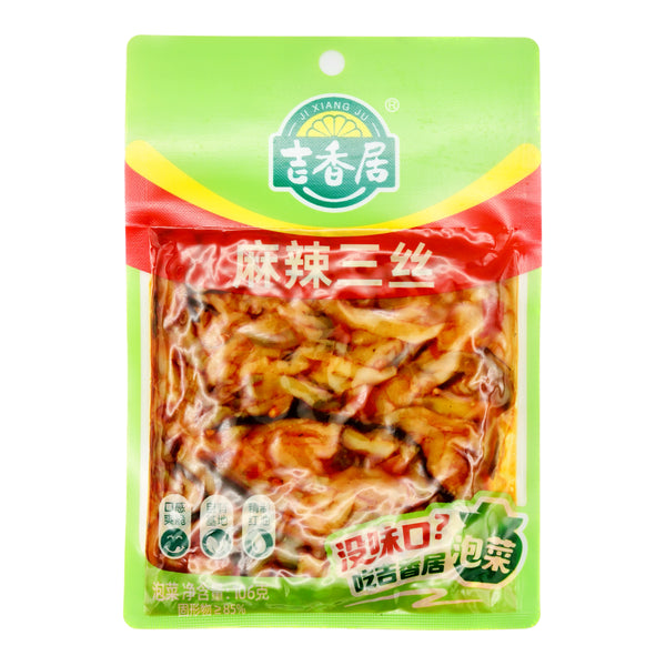 Ji Xiang Ju Spicy Sansi (Shredded Mix Vegetables) 106g | Tuk Tuk Mart