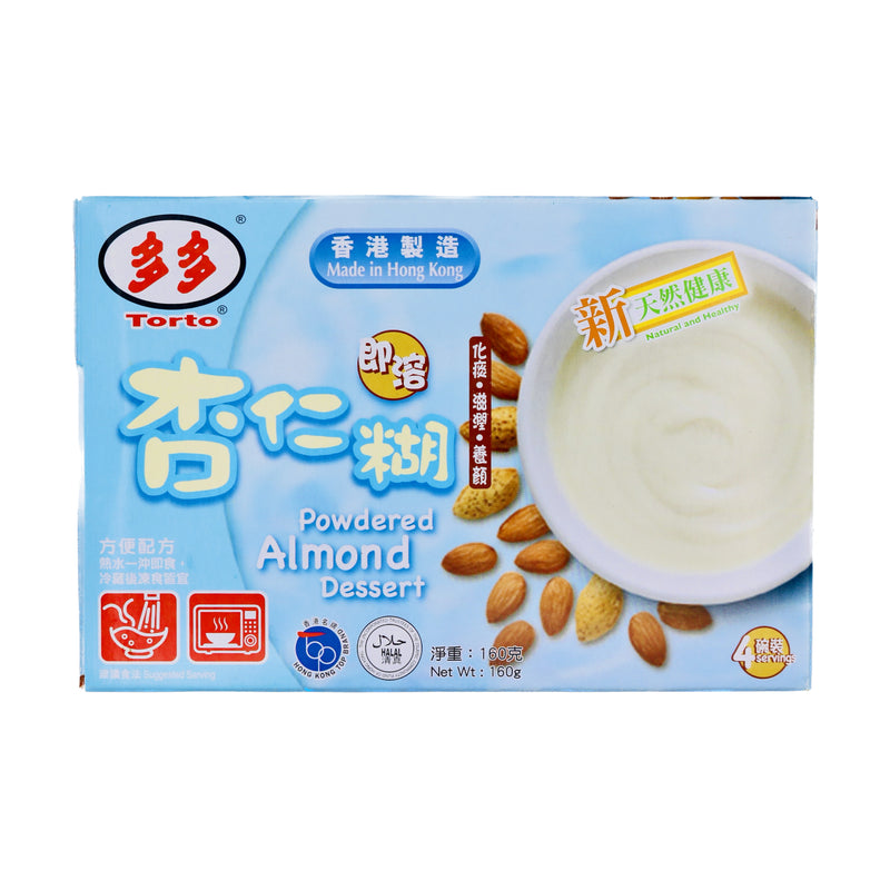 Torto Powdered Almond Dessert 多多即溶杏仁糊 (40g*4 Pcs) 160g | Tuk Tuk Mart