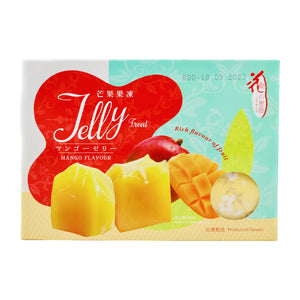 Love & Love Fruit Jelly Treat Mango Flavour 花之恋语蜜芒果味果冻 200g | Tuk Tuk Mart