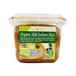 Hikari Organic Mild Sodium Miso 日本有機减鹽味噌 500g | Tuk Tuk Mart