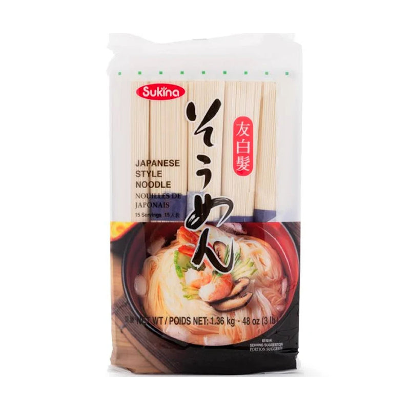 Sukina Tomoshiraga So Myun- Japanese Style Noodles (15 Servings) 1.36kg | Tuk Tuk Mart
