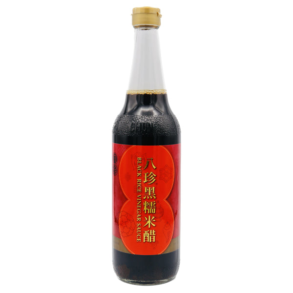 Pat Chun Black Rice Vinegar Sauce 八珍黑糯米醋 600ml | Tuk Tuk Mart