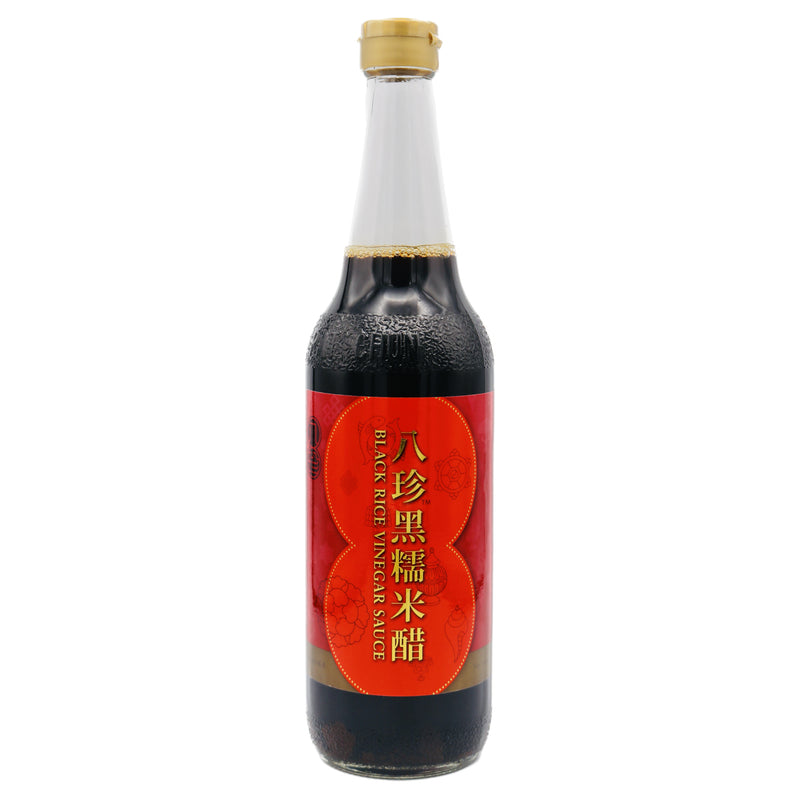 Pat Chun Black Rice Vinegar Sauce 八珍黑糯米醋 600ml | Tuk Tuk Mart