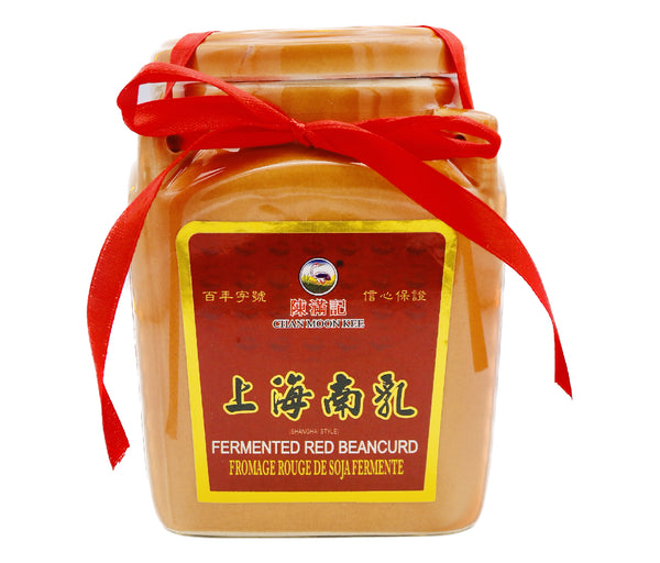 Chan Moon Kee Shanghai Fermented Red Beancurd 陳滿記上海南乳 500g | Tuk Tuk Mart