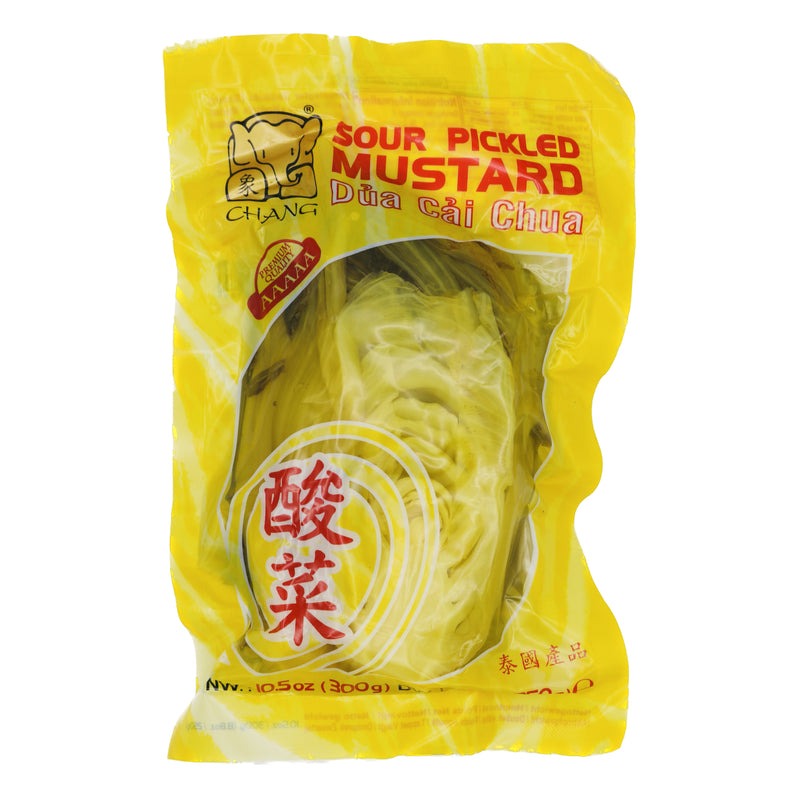Chang Sour Pickled Mustard 泰國象牌原味酸菜 300g | Tuk Tuk Mart