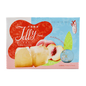 Love & Love Fruit Jelly Treat Peach Flavour 花之恋语蜜水蜜桃味果冻 200g | Tuk Tuk Mart