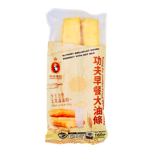 Kung Fu Food Jumbo Fried Dough Sticks 功夫早餐大油條 (2 Pieces) 160g (Frozen) | Tuk Tuk Mart