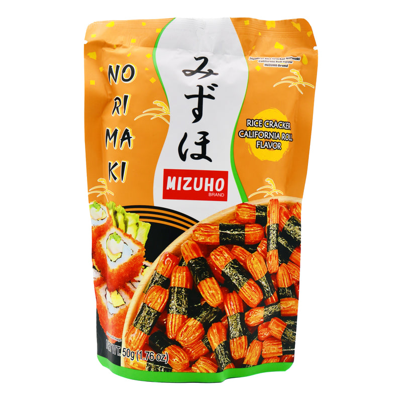 Thai-Nichi Mizuho Rice Cracker Norimaki California Roll Flavor 50g | Tuk Tuk Mart