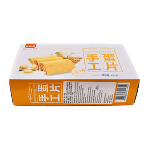 *Natural is Best Hand-Made Egg Rolls Original Flavour (with Sugar) 自然派手工蛋片原味 130g | Tuk Tuk Mart