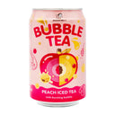 Madam Hong Peach Bubble Tea Iced Tea 桃子氣泡冰茶 320ml | Tuk Tuk Mart