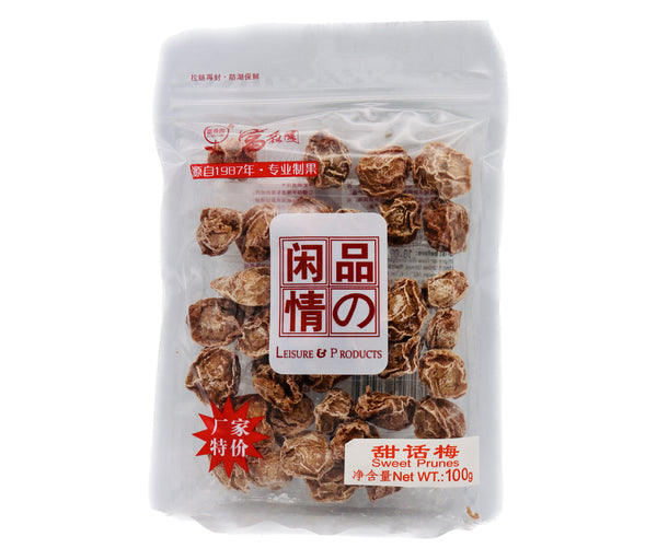 FSY Sweet Prunes 富森園甜話梅 100g | Tuk Tuk Mart