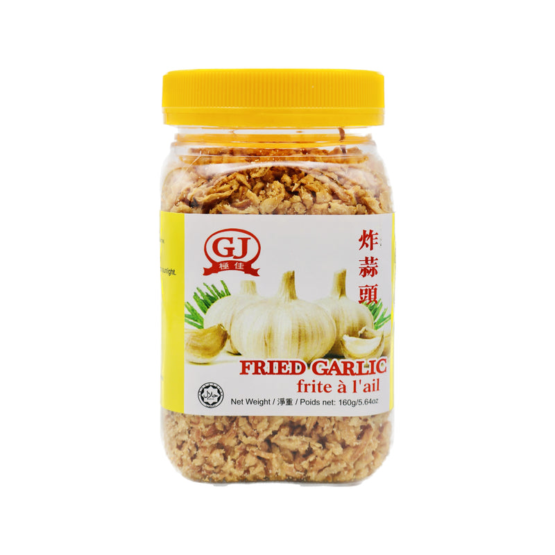 GJ Fried Garlic 极佳炸蒜头 160g | Tuk Tuk Mart