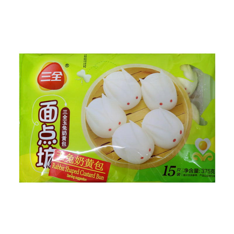 SQ Brand Rabbit Shaped Custard Bun 375g - Tuk Tuk Mart