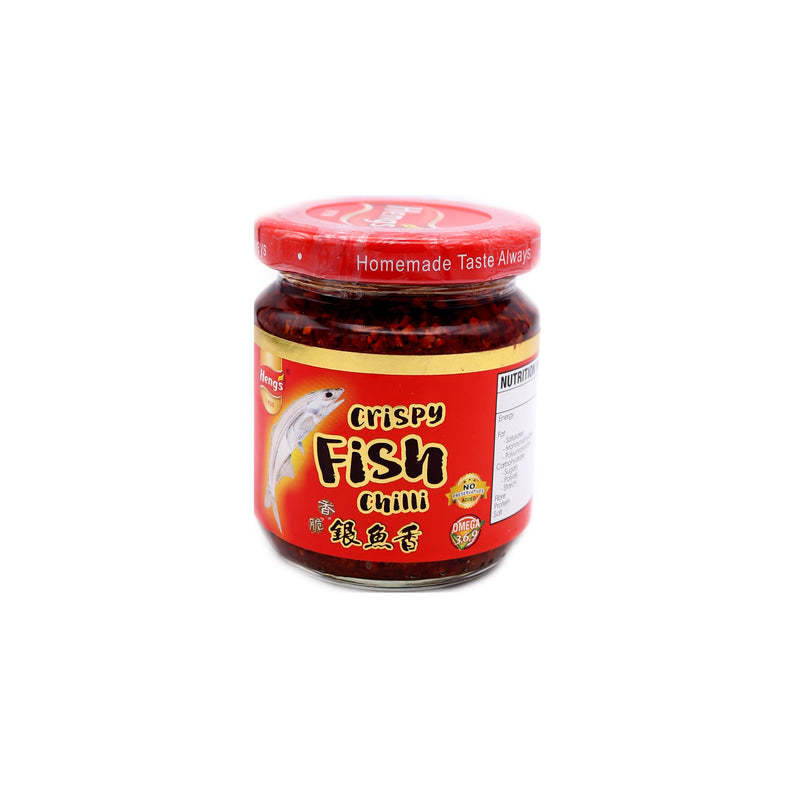 Heng's Crispy Fish Chilli 180g - Tuk Tuk Mart