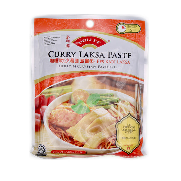 Dollee Curry Laksa Paste 200g - Tuk Tuk Mart