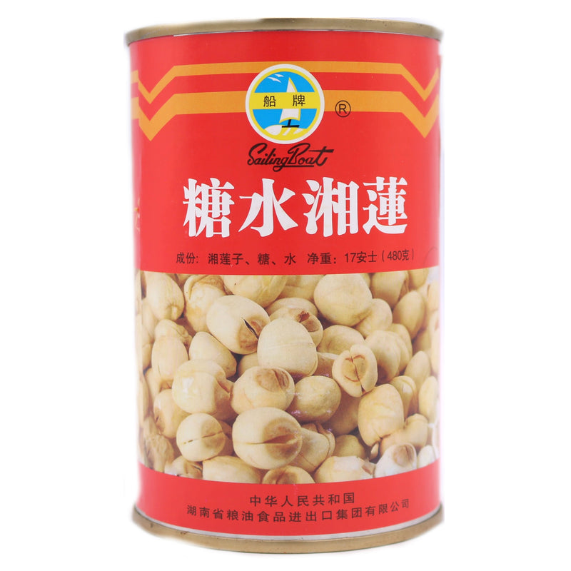 Sailing Boat Lotus Nuts In Syrup 480g - Tuk Tuk Mart