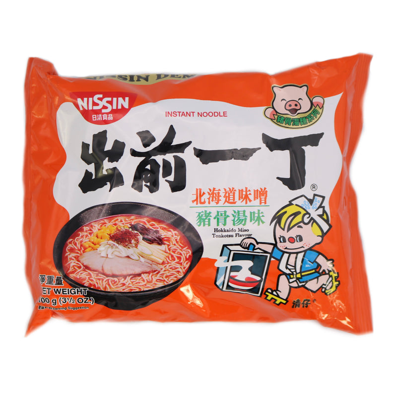Nissin Hokkaido Miso Tonkotsu Flavour Instant Noodles 100g - Tuk Tuk Mart