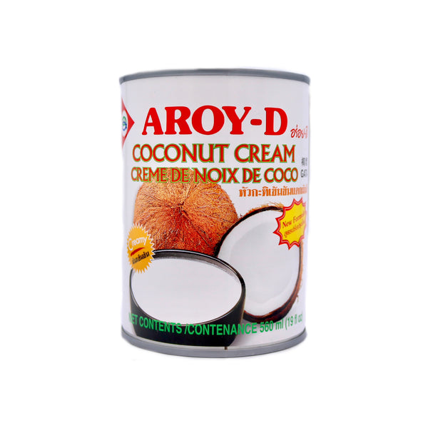 Aroy-D Coconut Cream (Creme De Noix De Coco) 560ml - Tuk Tuk Mart