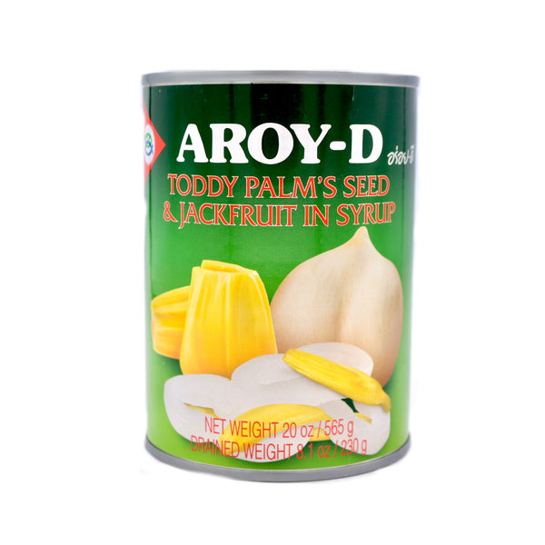 Aroy-D Toddy Palm's Seed & Jackfruit in Syrup 565g - Tuk Tuk Mart