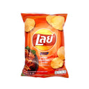Lay's Extra Barbecue Flavour Ridged Crisps 52g - Tuk Tuk Mart
