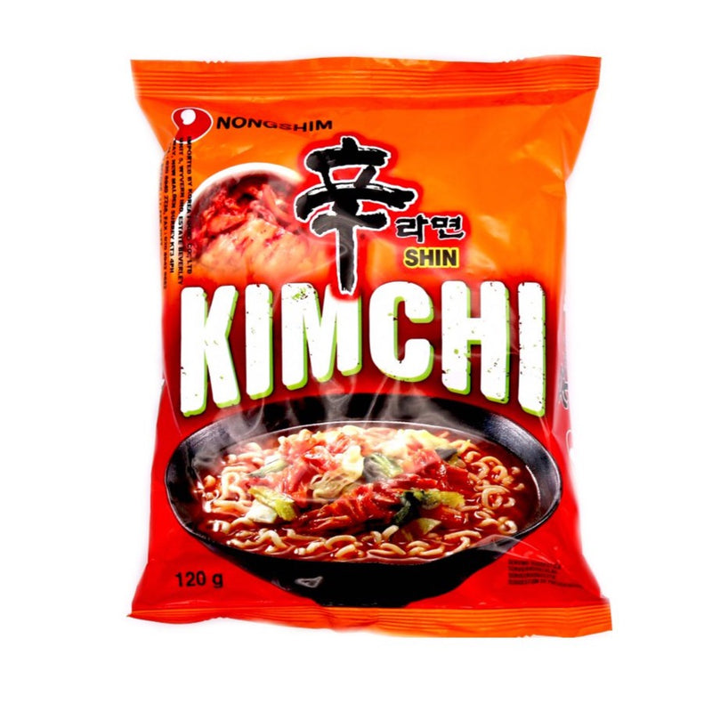 Nongshim Kimchi Ramyun Noodle Soup 120g - Tuk Tuk Mart