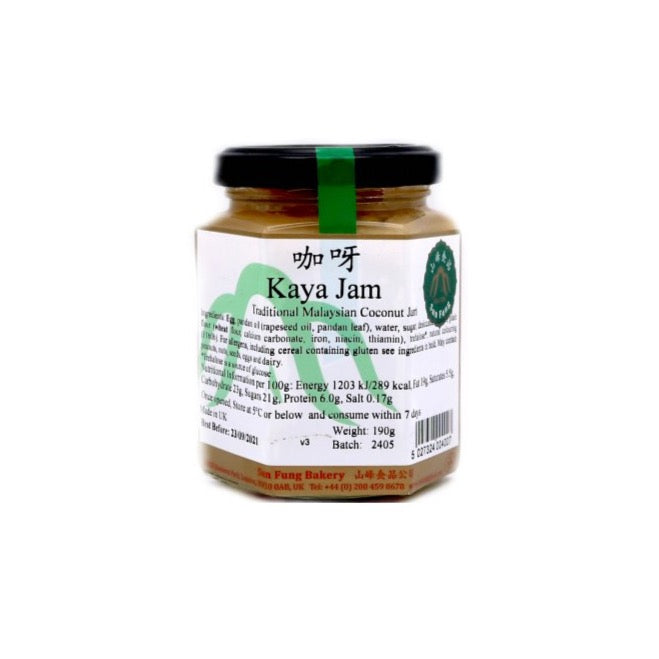 Sun Fung Bakery Kaya Jam 190g - Tuk Tuk Mart