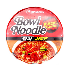 Nongshim Kimchi Flavour Bowl Noodle 100g - Tuk Tuk Mart