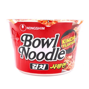 Nongshim Kimchi Flavour Bowl Noodle 100g - Tuk Tuk Mart