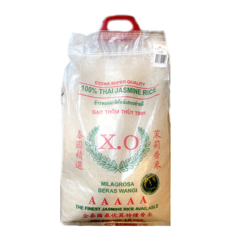 X.O 100% Thai Jasmine Rice 10kg | Tuk Tuk Mart