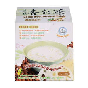 King Kung Lotus Root Almond Drink 150g (5x30g) - Tuk Tuk Mart