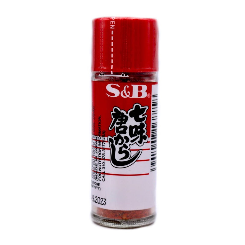 S&B Seven Spice Mix Shichimi Chilli Pepper (Shichimi Togarashi) 15g - Tuk Tuk Mart