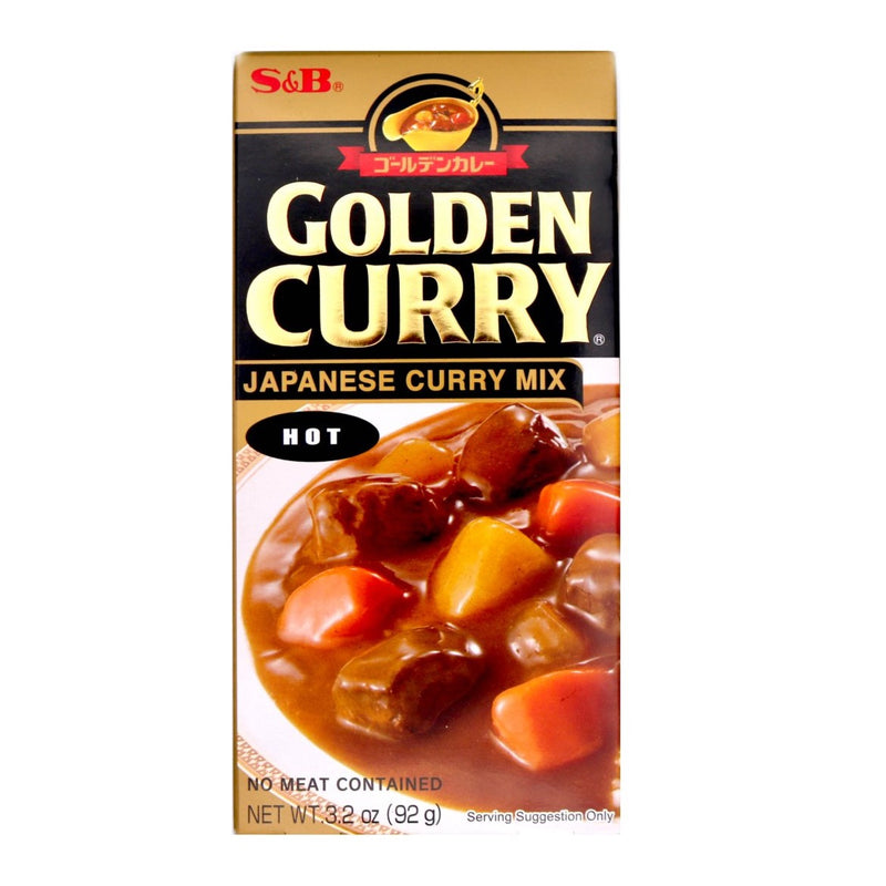 S&B Golden Curry Japanese Curry Mix (Hot) 92g - Tuk Tuk Mart