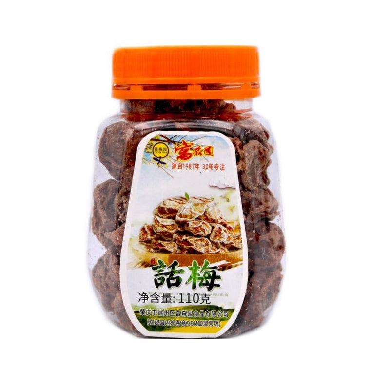 Fu Sen Yuan Sweet Plum 富森園甜話梅 100g | Tuk Tuk Mart