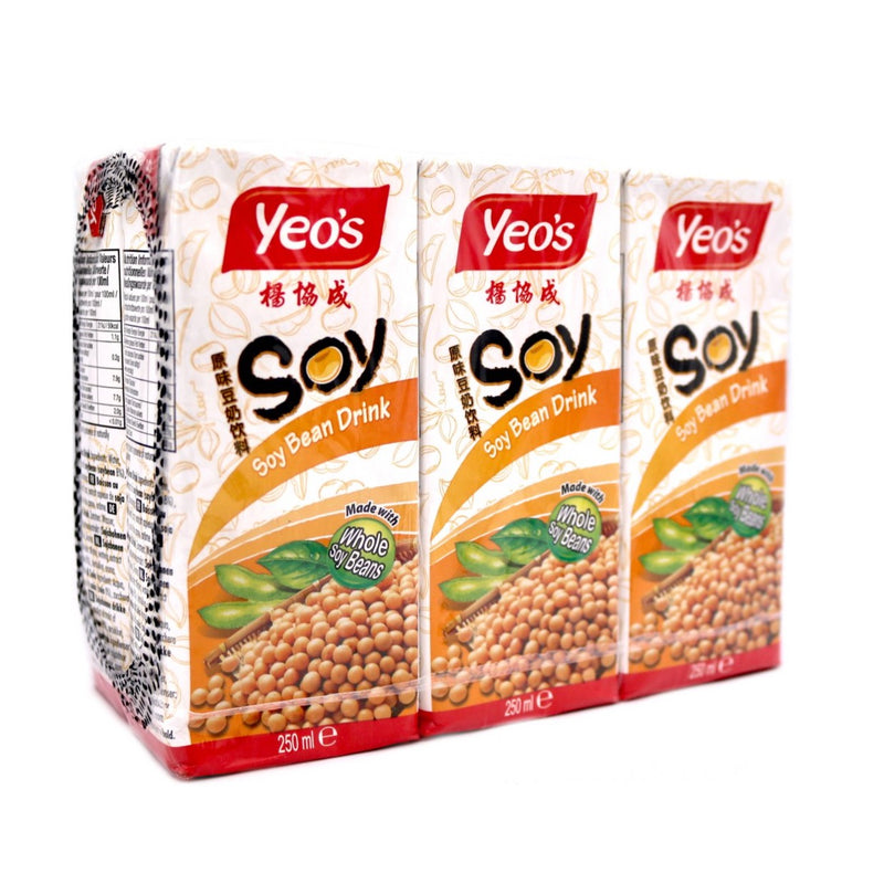 Yeo's Soy Bean Drink (Pack of 6) 1.5L (6x250ml) - Tuk Tuk Mart
