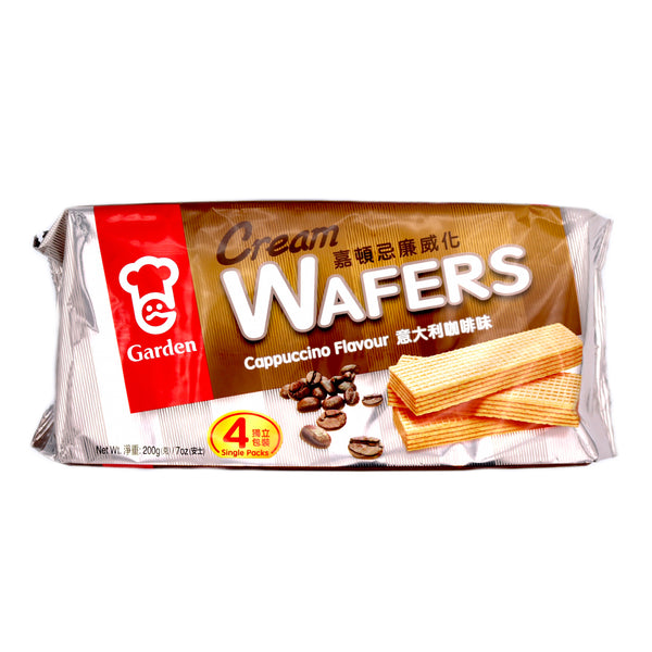 Garden Cream Wafers Cappuccino Flavour 200g - Tuk Tuk Mart