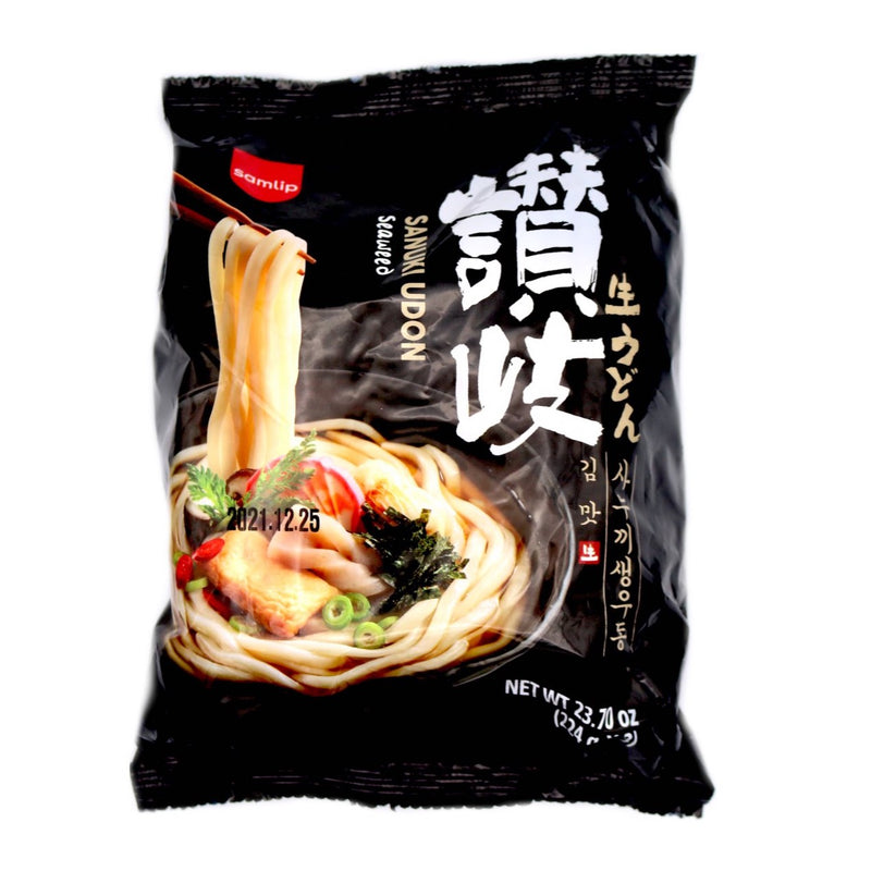 Samlip Sanuki Udon Dried Noodle with Seaweed 672g - Tuk Tuk Mart