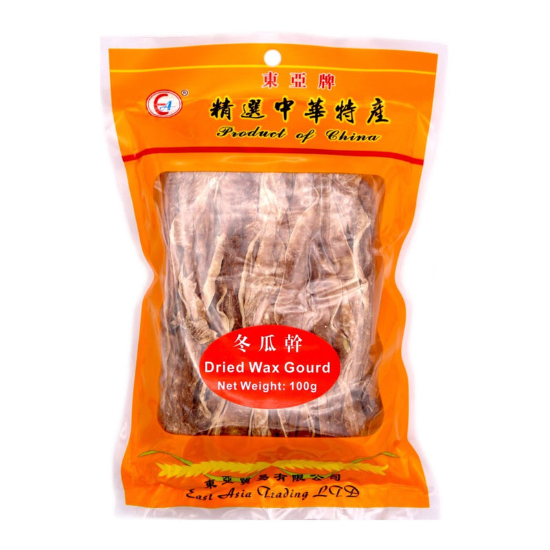 East Asia Brand Dried Wax Gourd 東亞牌冬瓜幹 100g - Tuk Tuk Mart