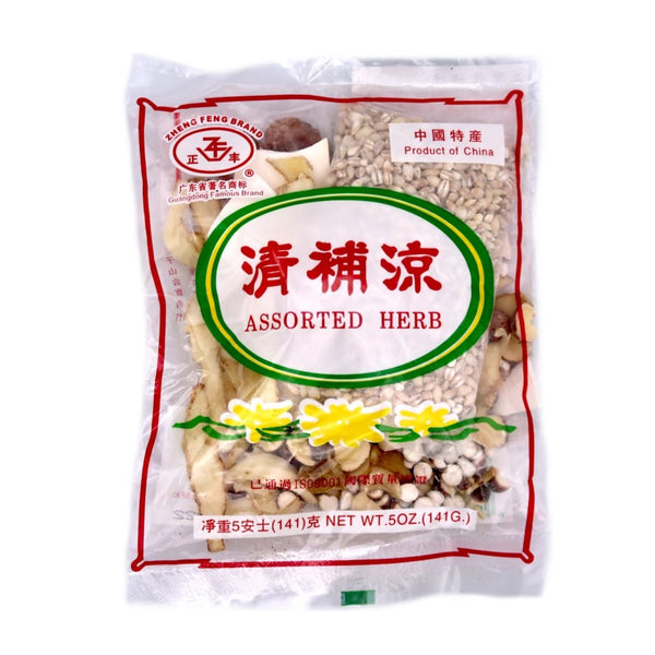 Zheng Feng Brand Assorted Herbs (Ching Po Soup) 正豐清補涼 141g - Tuk Tuk Mart