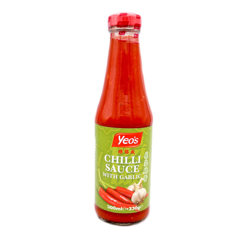 Yeo's Chilli Sauce with Garlic 330ml - Tuk Tuk Mart