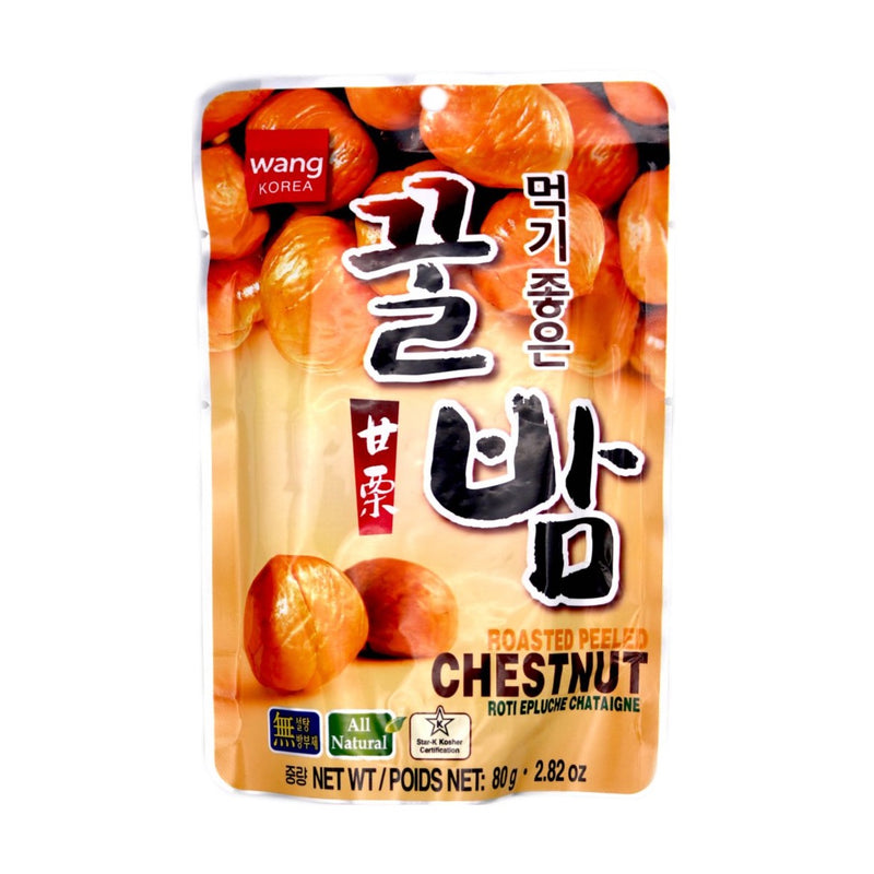 Wang Korea Roasted Peeled Chestnut 80g - Tuk Tuk Mart