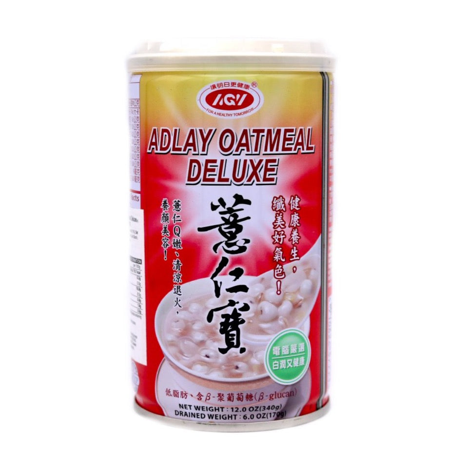 AGV Adlay Oatmeal Deluxe 愛之味薏仁寶340g - Tuk Tuk Mart