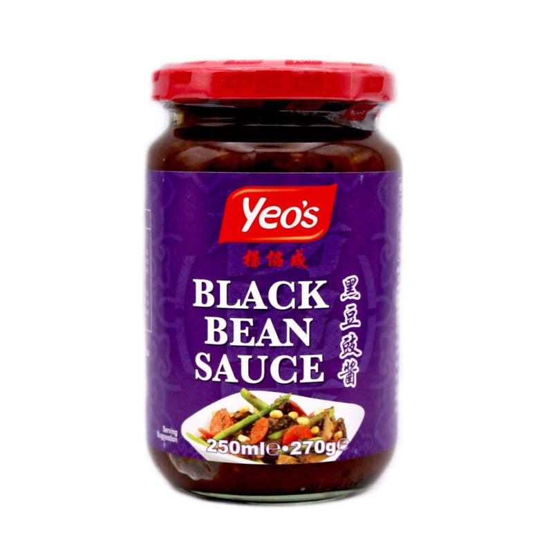 Yeo's Black Bean Sauce 黑豆豉醬 270g - Tuk Tuk Mart