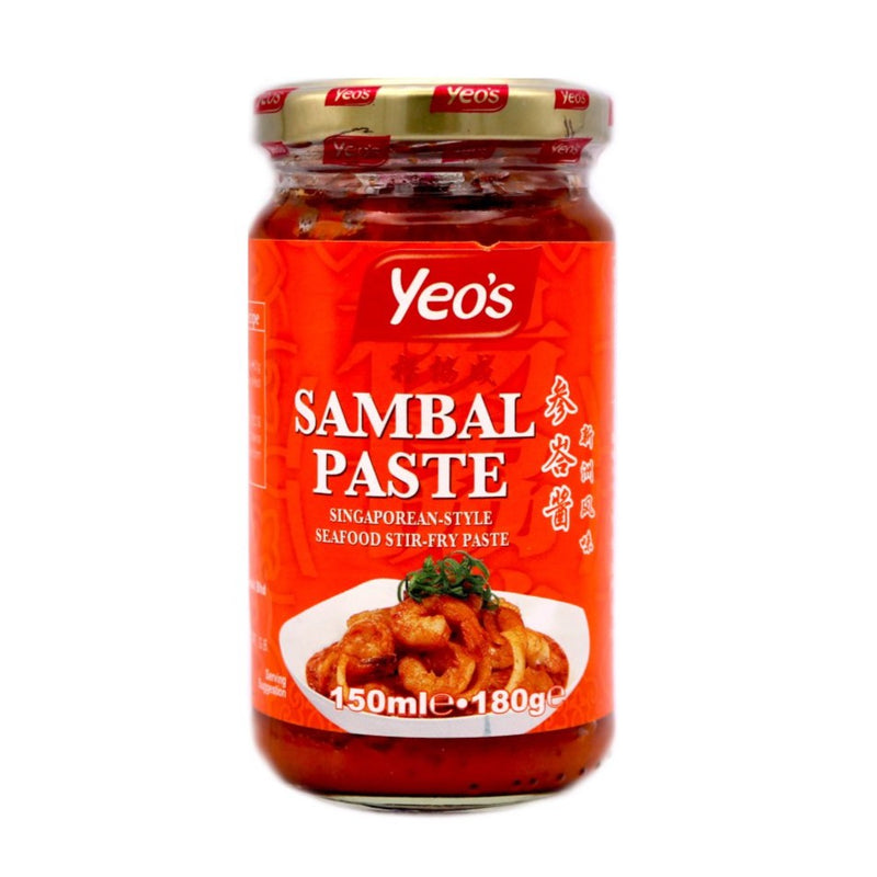 Yeo's Sambal Paste 150ml/180g - Tuk Tuk Mart