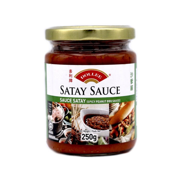 Dollee Satay Sauce (Spicy Peanut BBQ Sauce) 250g - Tuk Tuk Mart