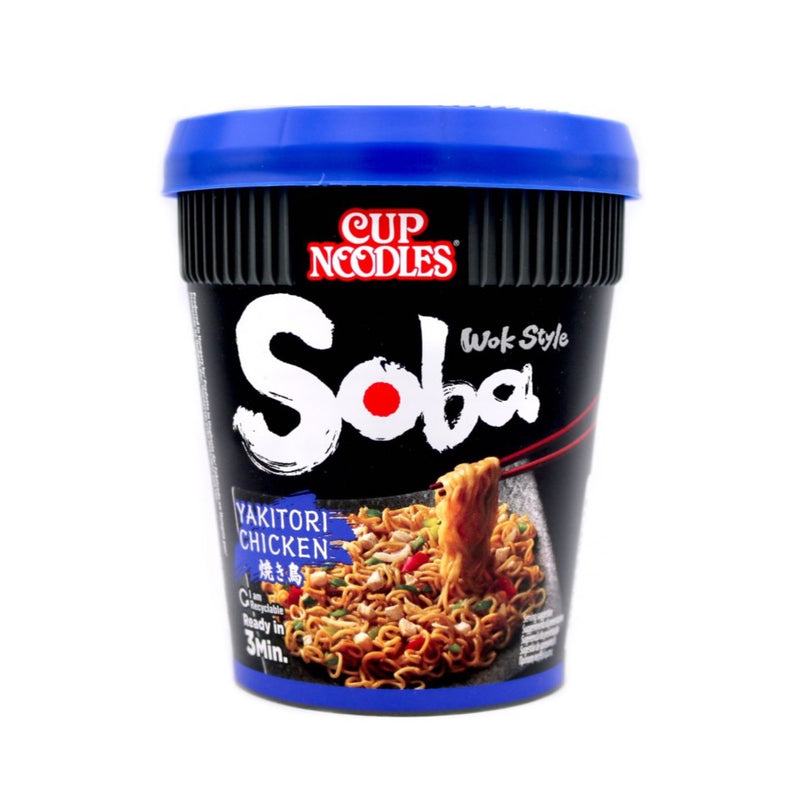 Nissin Wok Style Soba Yakitori Chicken Cup Noodles 89g - Tuk Tuk Mart