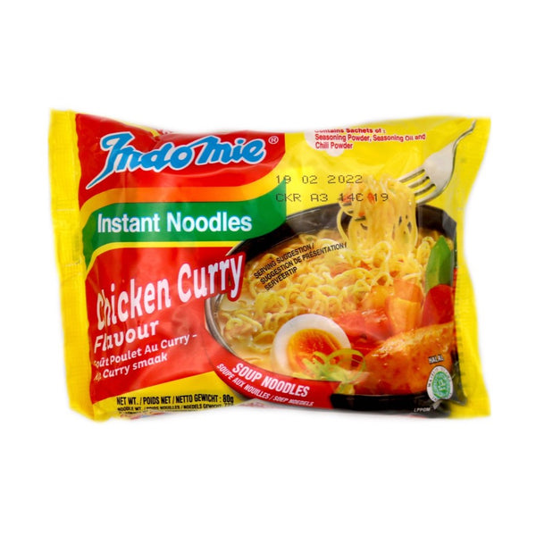 Indomie Chicken Curry Flavour Instant Noodles 80g - Tuk Tuk Mart