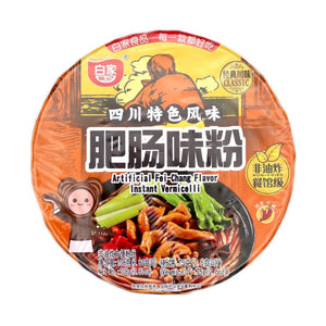 Baijia Artificial Fei-Chang Flavour Instant Vermicelli (Bowl) 108g - Tuk Tuk Mart