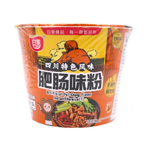 Baijia Artificial Fei-Chang Flavour Instant Vermicelli (Bowl) 108g - Tuk Tuk Mart